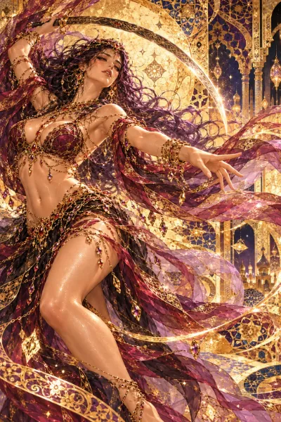 【黄金の陶酔：舞踏―舞踏の女神タリサ＝ラヴィア】