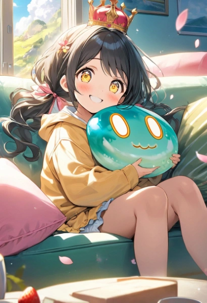 スライムさんと一緒