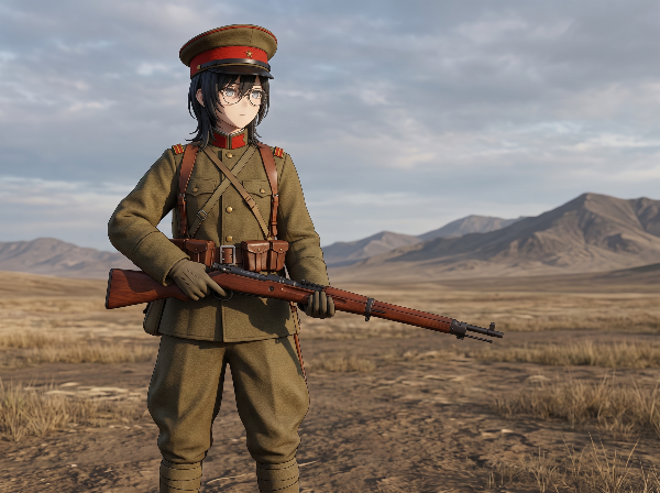 大正時代の日本兵風装備の山本(仮)