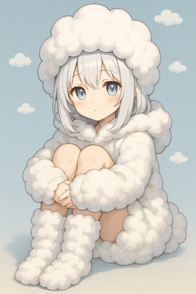 もこもこ娘☁️