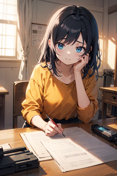 キラキラひかる願い事も グチャグチャへたる悩み事も そーだホッチキスで閉じちゃおー