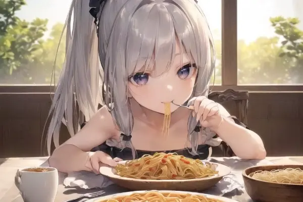 パスタ大好きっ娘