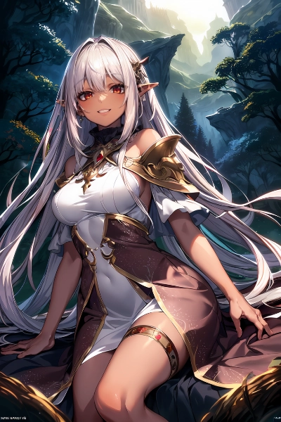 ダークエルフのお姉さん
