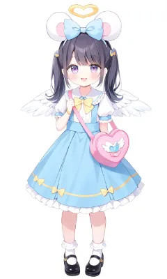 天使のコスプレ