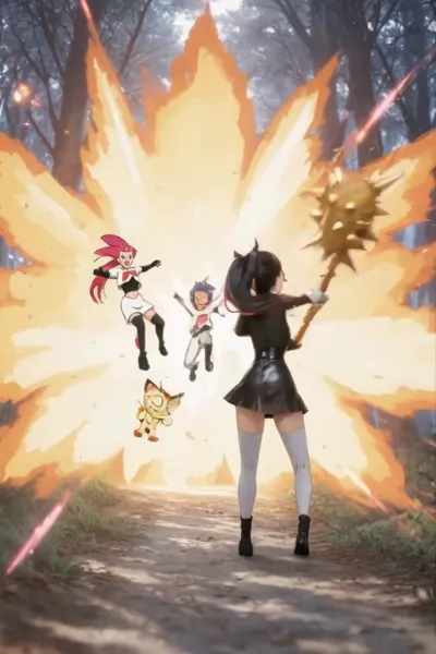 ロケ●ト団：また失敗だ