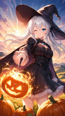 朝焼けの丘の魔女