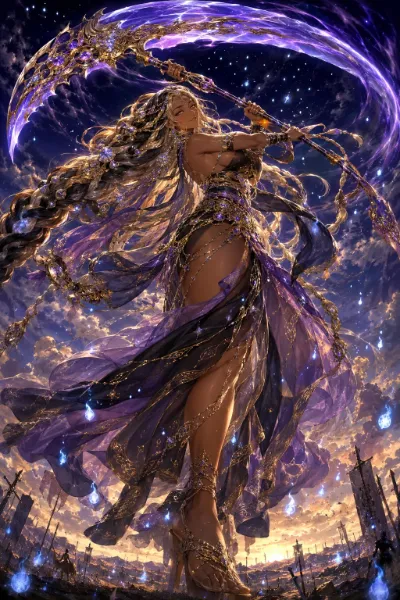 【魂を星海へ還す、女神のダンス―死の女神ネクロリア】
