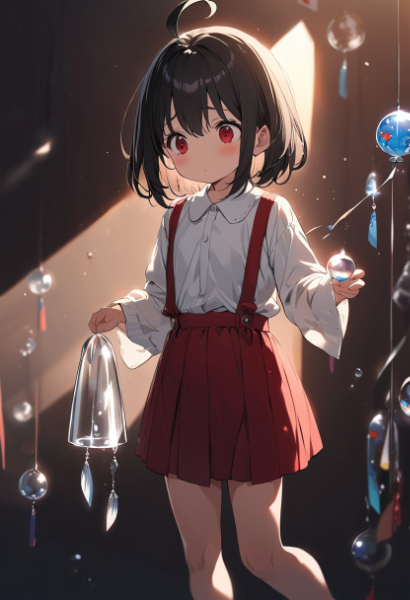 風鈴ちりちり鳴りました