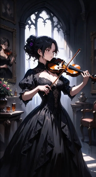 古城に響く弦