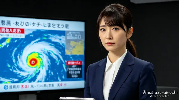 緊急警報を伝える凛とした使命感