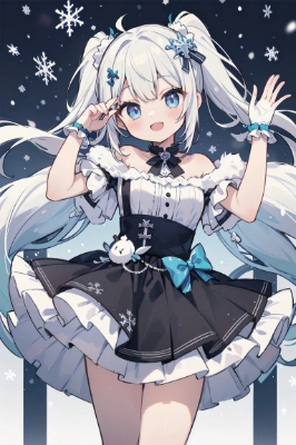 雪のアイドル
