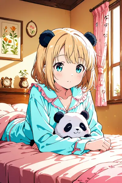 パンダ大好きっ娘