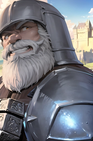 セントレイクの老兵ドワーフ