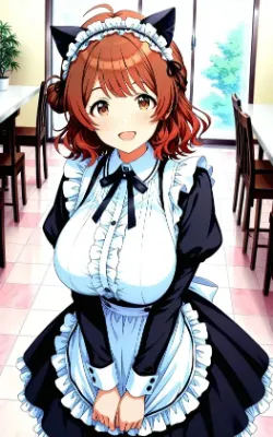 【花海佑芽】メイドえっち｜本編360枚