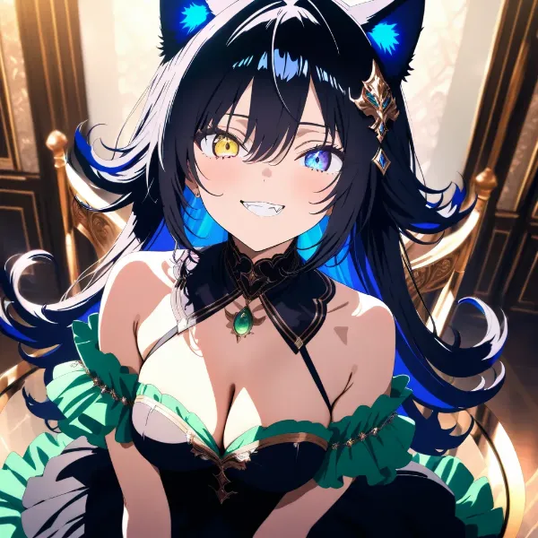 オッドアイ猫様