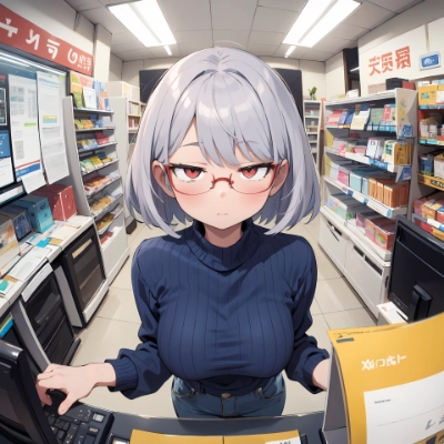 眼鏡ジト目ちゃん