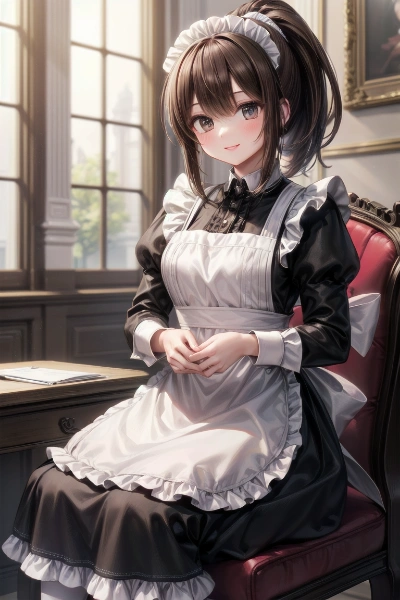 メイド長さんと面接