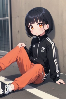 ジャージの女の子