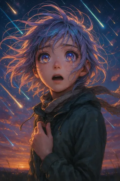 流星の夜に秘めた願い