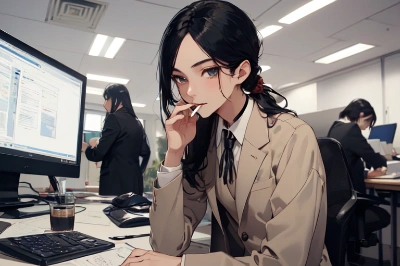 リーマン先輩＠社会科見学・美佳（よしか）ちゃん