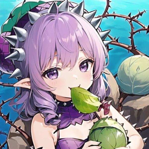 食事中のウニ　其の2