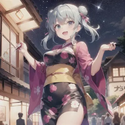 琴音の浴衣