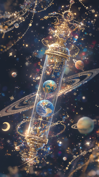 宇宙のガラス管