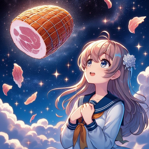 君にも見えるハムの星