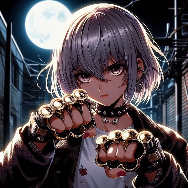 臨戦態勢 with ブラスナックル