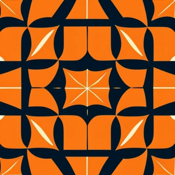 パターン_25 オレンジ(橙)