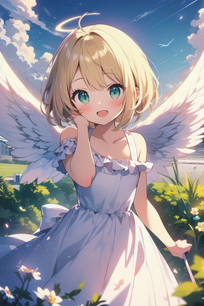 ここは天国？　あなたは天使？