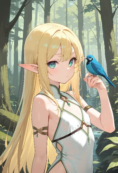 エルフ娘ちゃん