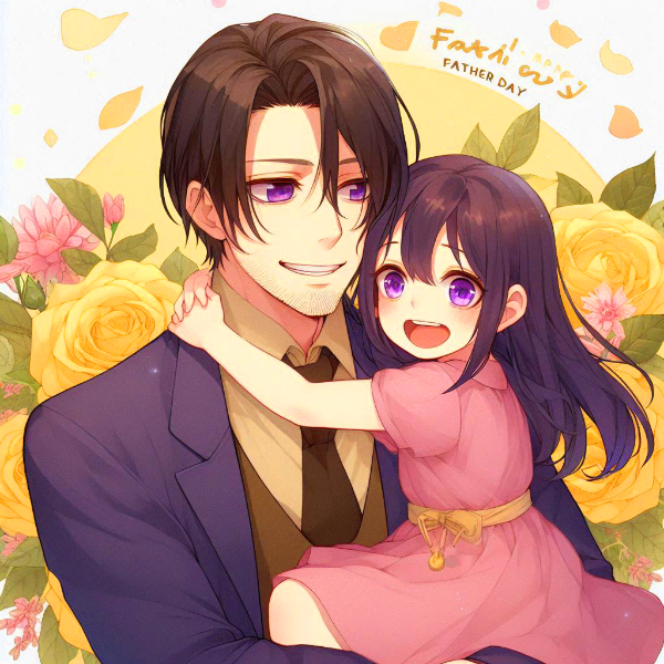 パパと娘と、黄色い薔薇＊その2(11枚)