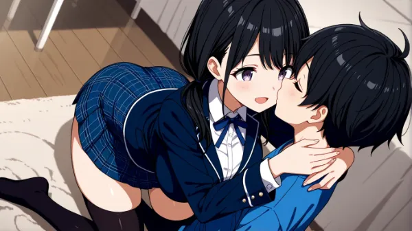ほっぺにKiss!