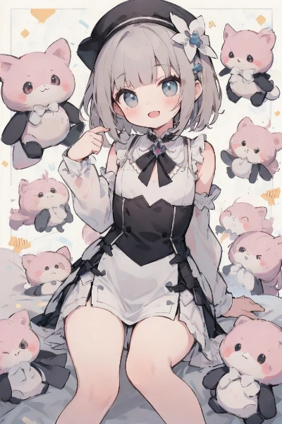 お気に入りに囲まれて