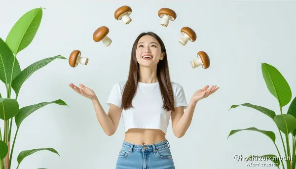 軽やかなきのこサーカス - Light and airy mushroom circus