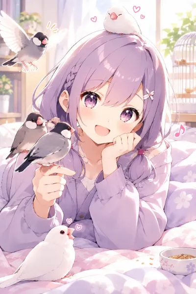 文鳥💜