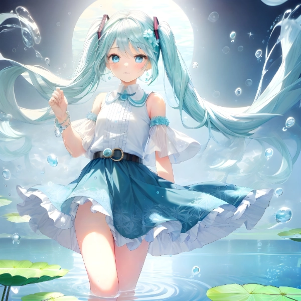 AIの考える初音ミク（みず）