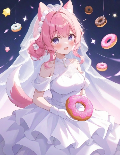 ウエディングドレスわんころちゃん‎🤍