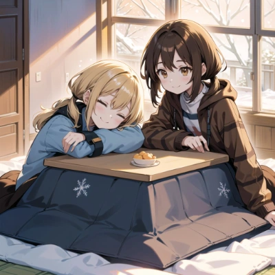 冬休み最終日はまったり過ごす