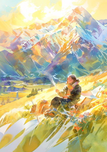 雪山キャンプ🏕️