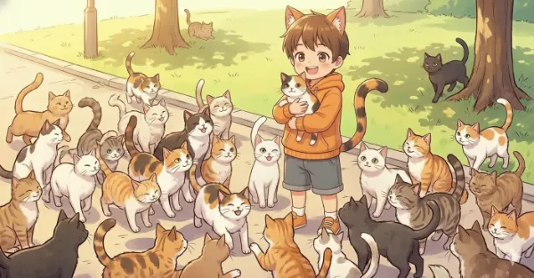 三毛猫少年と仲間たち