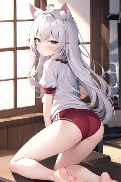 ネコミミ　体操服