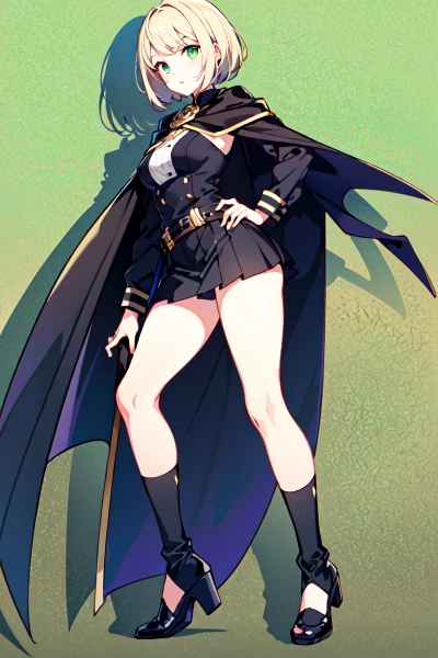 魔法使いの少女(黒)