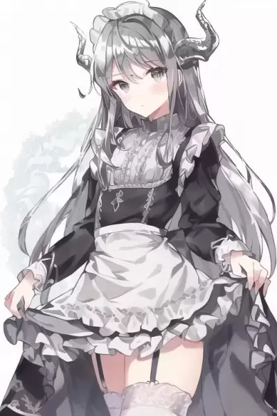 メイド服プラティナちゃん