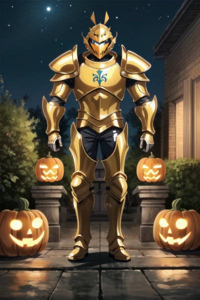 pumpkin knight