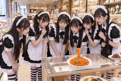 パスタ巻いている