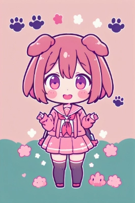 犬系彼女(笑)