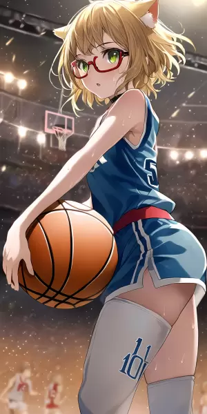 メイちゃんとバスケ