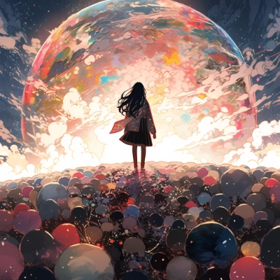 夕日